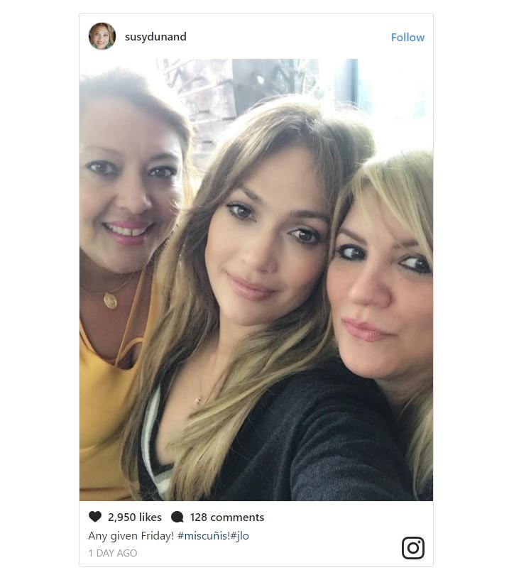 Jennifer López conoce a su ‘cuñis’, la hermana de Alex Rodríguez 