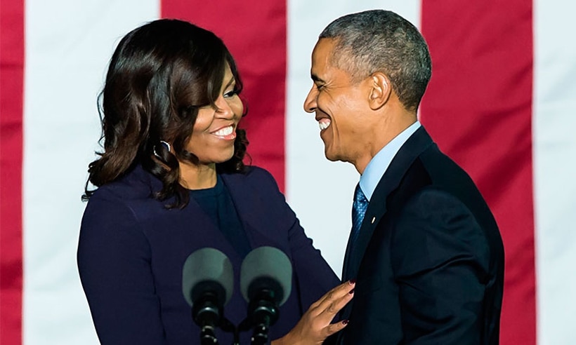 Barack Obama de Michelle: ‘Es una mujer brillante, divertida, generosa y por alguna razón aceptó casarse conmigo’