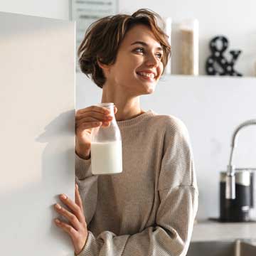 We analyze the role of milk in a balanced diet with the help of experts