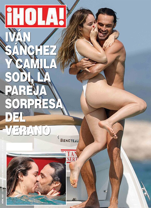 Iván Sánchez y Camila Sodi
