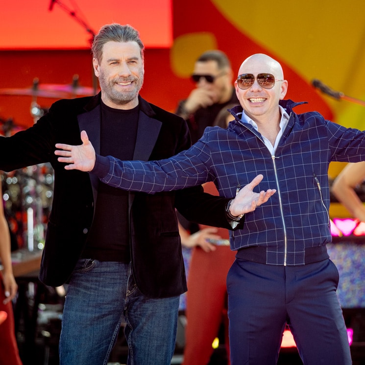 John Travolta Hits The Dance Floor In Pitbull S 3 To Tango Music Video