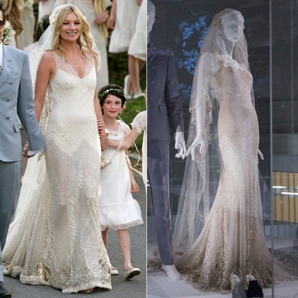 From Kate Moss to Gwen Stefani: Celebrity wedding dresses ...