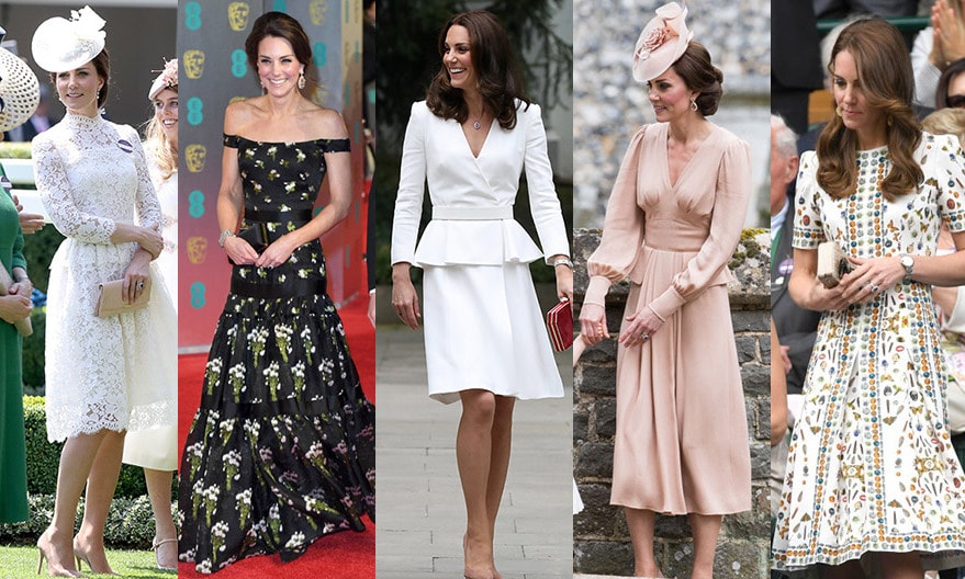 Alexander McQueen dress Kate Middleton