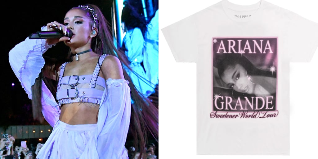 Ariana Grande Adds New Sweetener Tour Fashion Merchandise