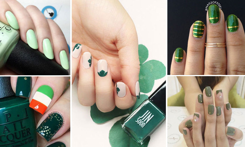 Strike gold with these stellar St. Patty's Day themed nail art designs -  Foto 1