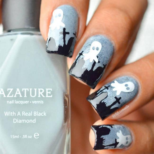 The Best Halloween Nail Art Ideas Youll Want To Copy Photo 1