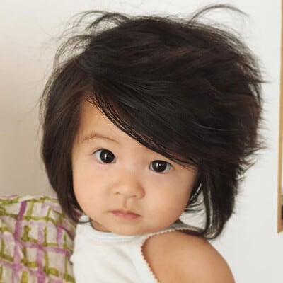Baby Chanco The 1 Year Old With Lusciously Long Hair Is Now
