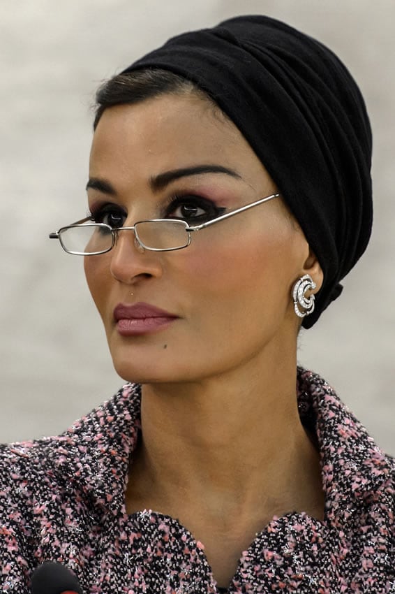 Sheika Mozah, estilo, moda, looks, Sheika Mozah bint Nasser.