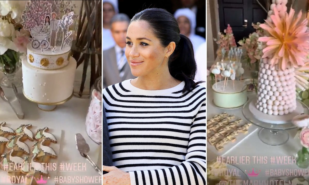 Meghan Markle's baby shower dessert table revealed in video