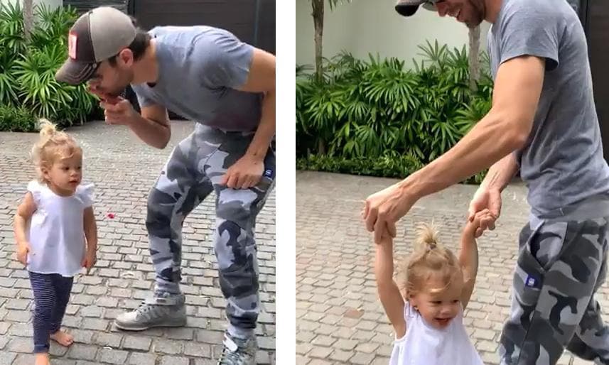 Enrique Iglesias demuestra que es le mejor papá del mundo