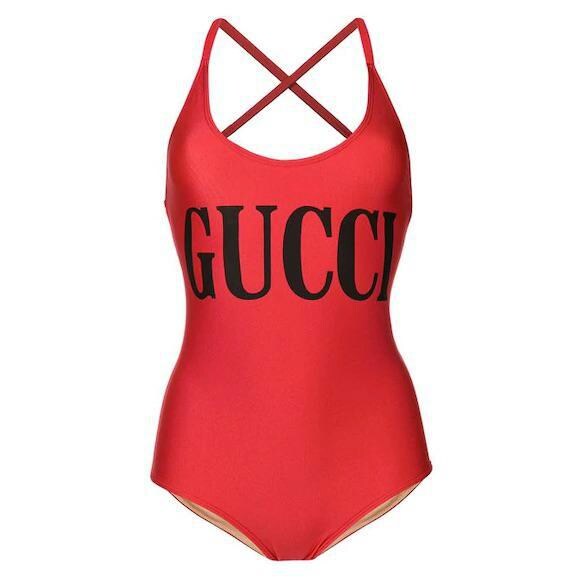 Salma Hayek's hot Gucci swimsuit sets Instagram on fire - Photo 1