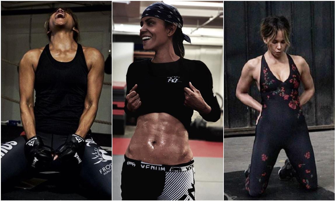 10 Women Celebrity Workouts To Inspire You (2021) Halle Berry: Kickboxing Workout
