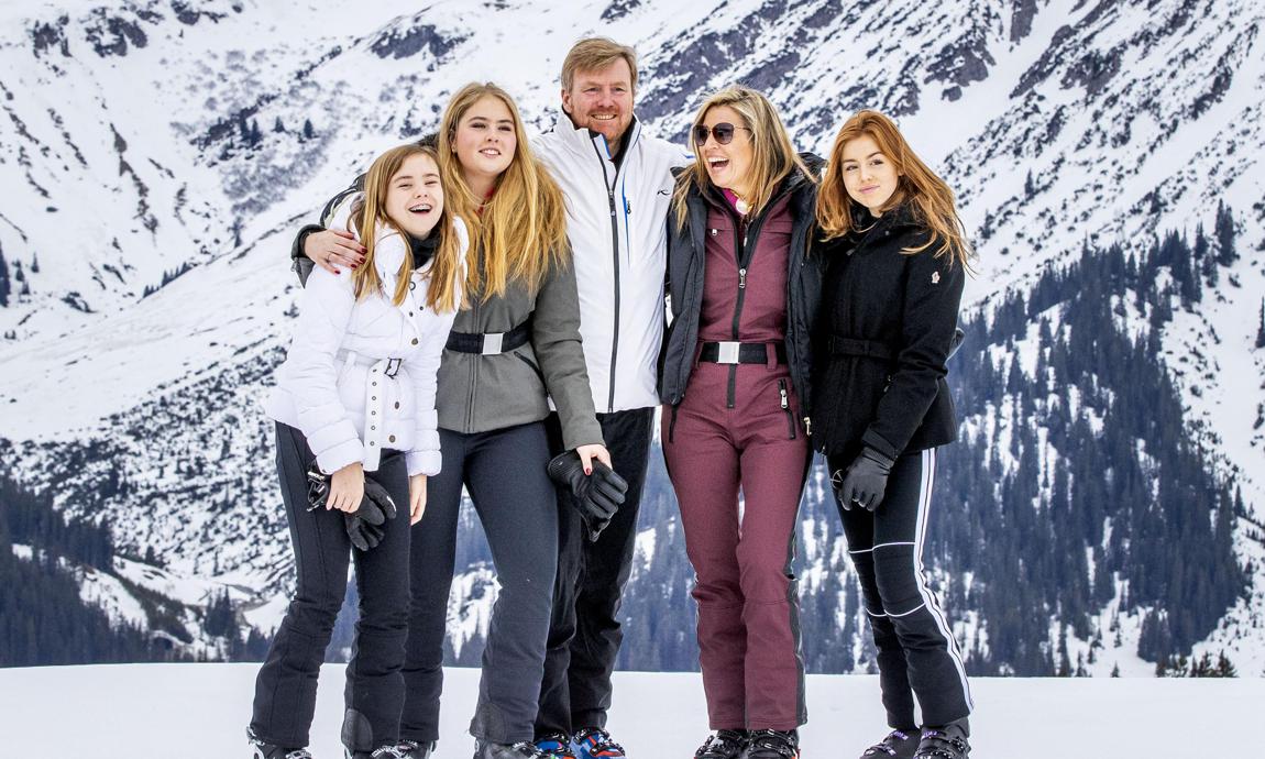 Queen Maxima's daughters look grown up on Dutch royal family ski ...