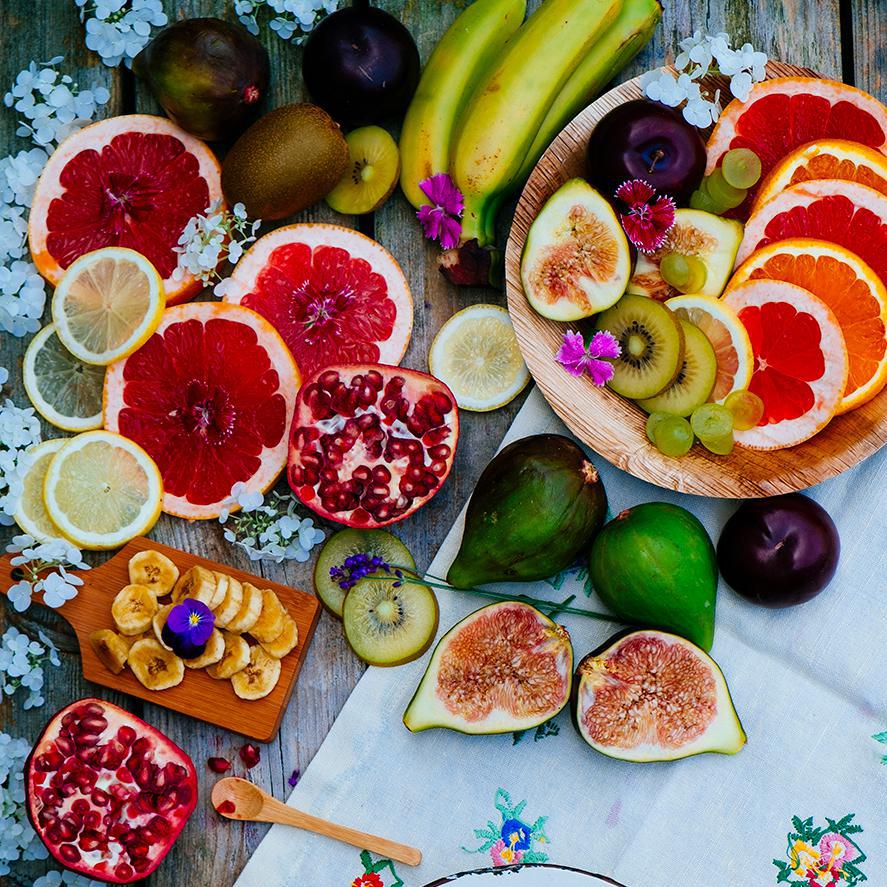 colorful fruits