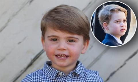 Brothers Prince Louis Prince George Look Like Twins In These Side By Side Photos