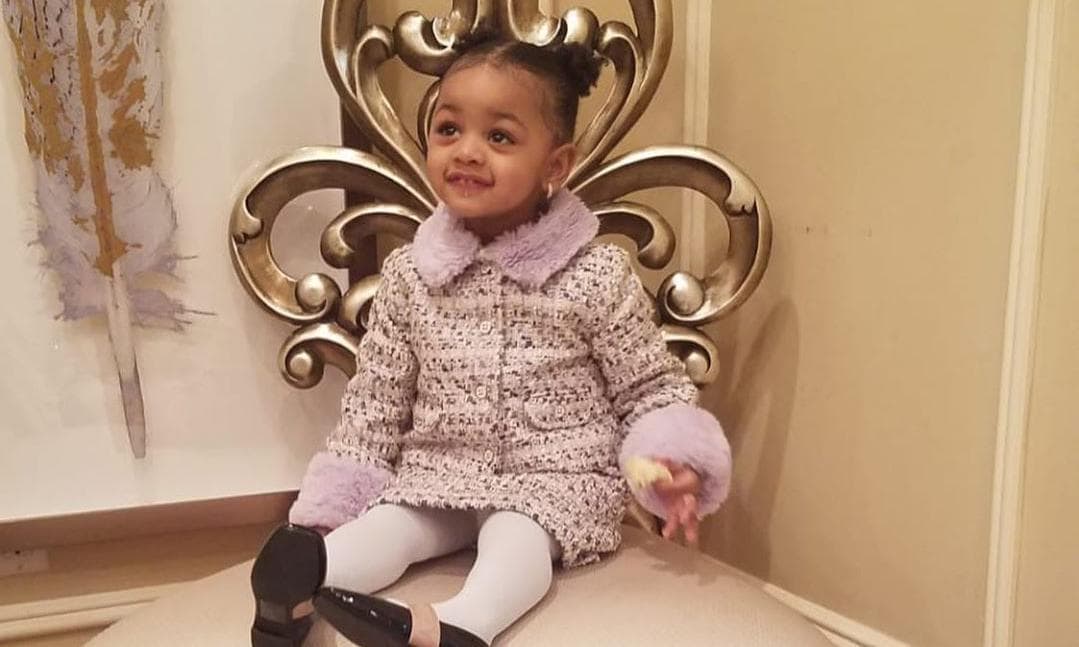 Cardi B's Daughter Kulture Shows Off Her Blue Hair on Instagram - wide 4