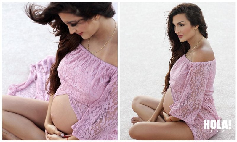 Melany Mille a sus nueve meses de embarazo lució espectacular
