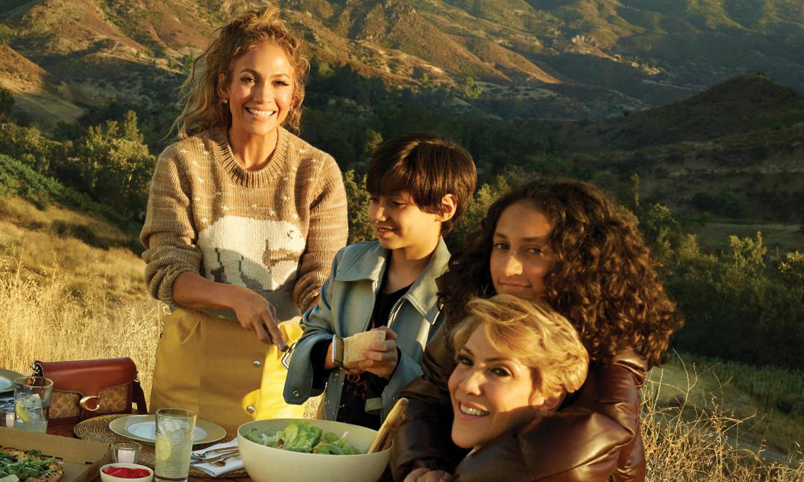 Jennifer Lopez S New Coach Campaign Is A Family Affair With Her Mom And Kids